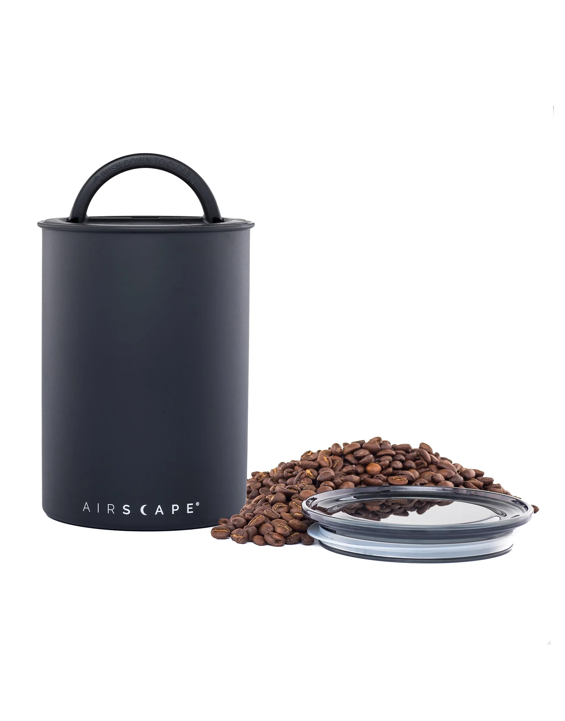 Airscape Airless Coffee Storage Canister | 1lb Capacity - Black - Image 3